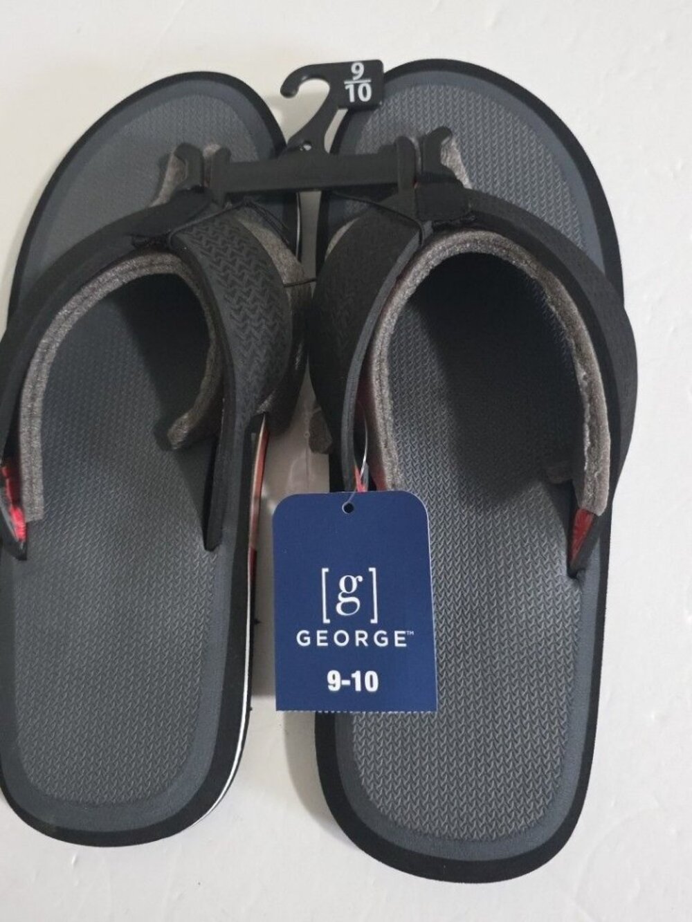 george flip flops 9/10 mens